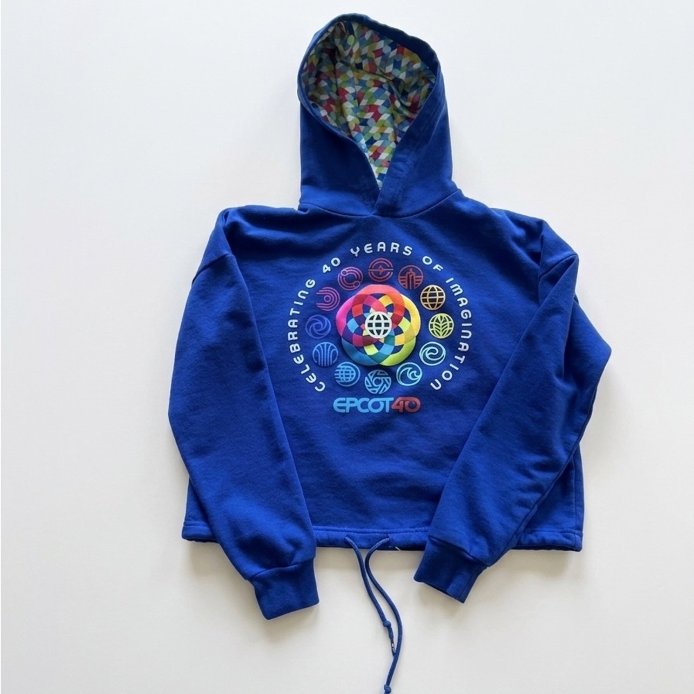Disney EPCOT 40 Hoodie cropped